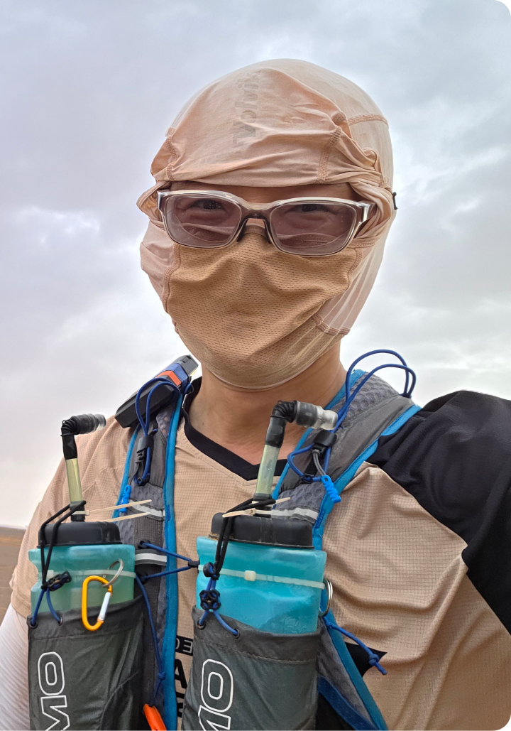 2023年サハラマラソンの様子